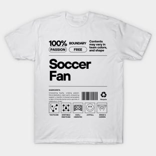 SCTX004 - Soccer Fan, Product Description T-Shirt